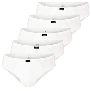 Götzburg Herren Slip 740921 5er Pack, Farbe:Schwarz;Wäschegröße:XL (7) im Sale